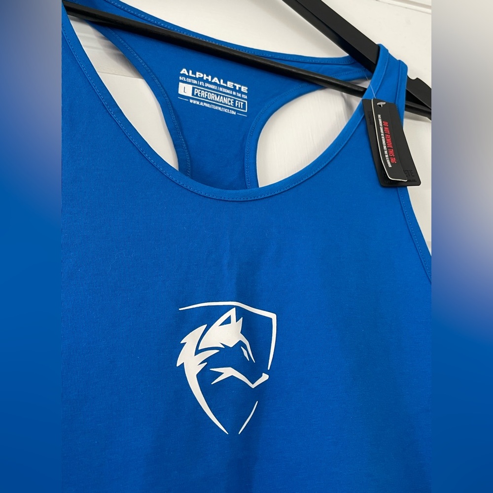 ALPHALETE men’s stringer - Blue